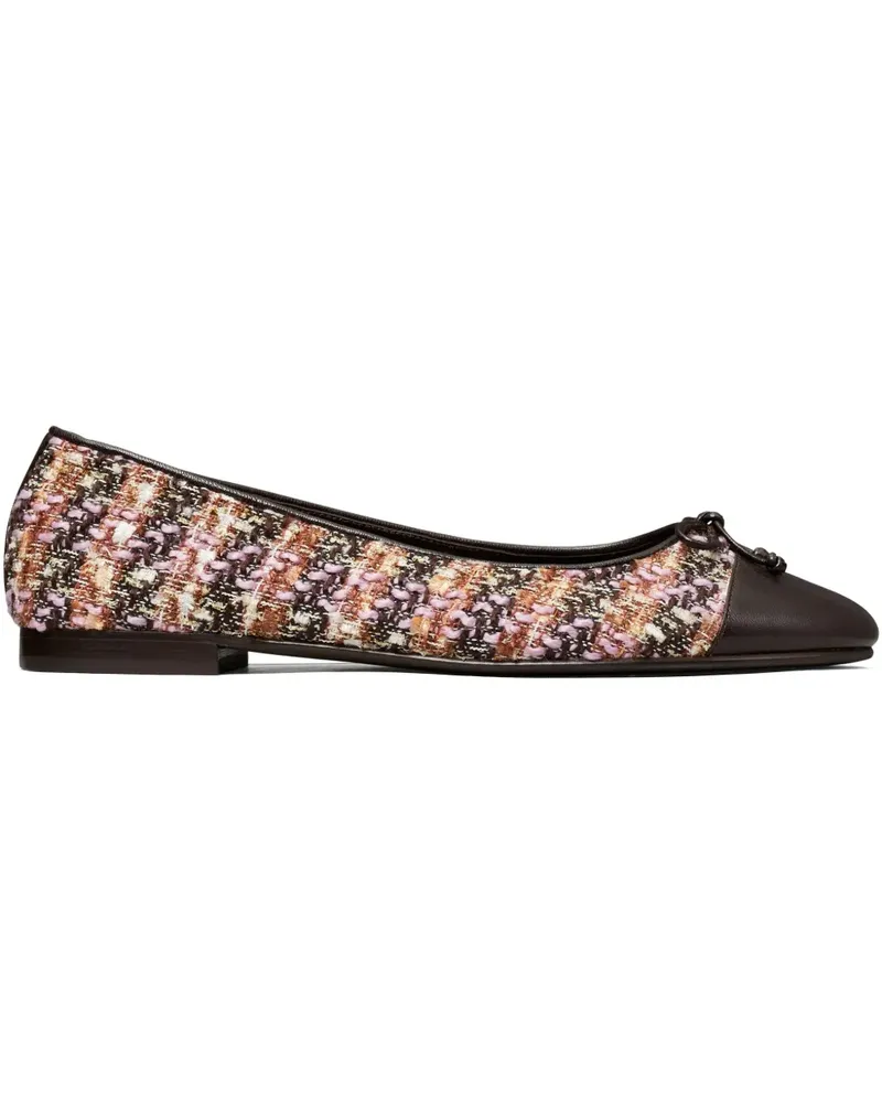 Tory Burch Ballerinas mit Kontrastkappe - Rosa Rosa