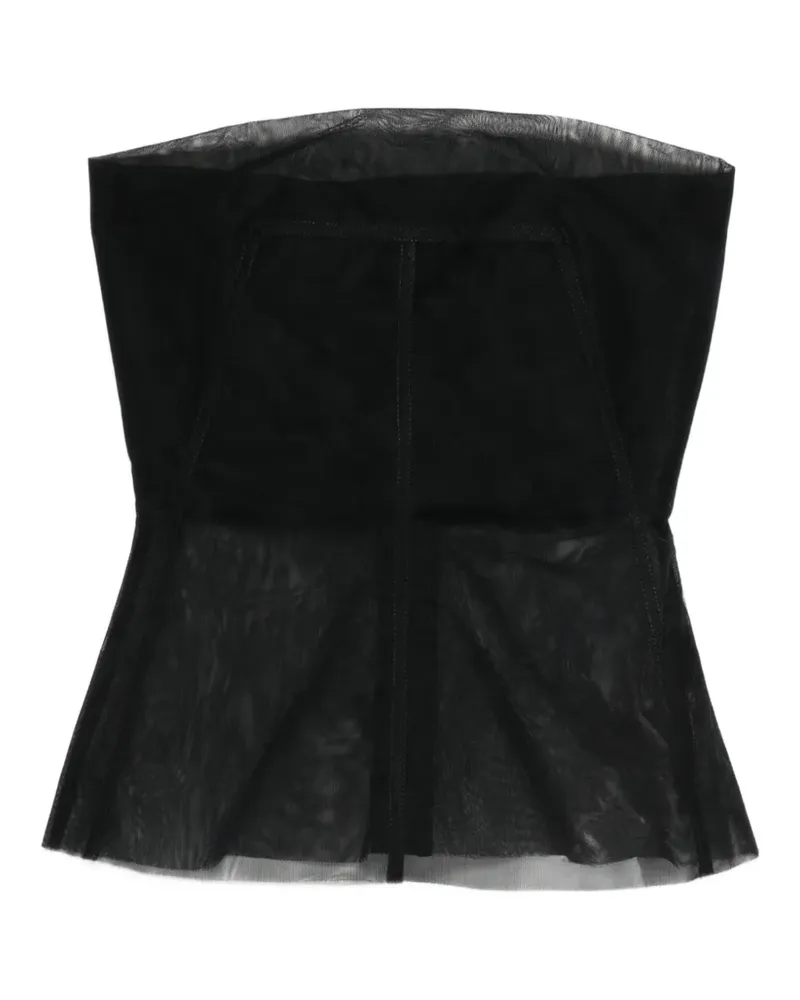 Rick Owens bustier top - Schwarz Schwarz