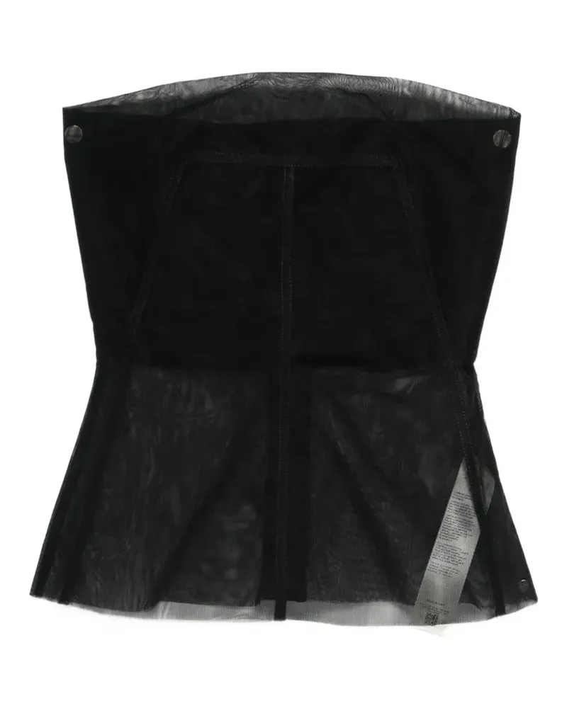 Rick Owens bustier top - Schwarz Schwarz