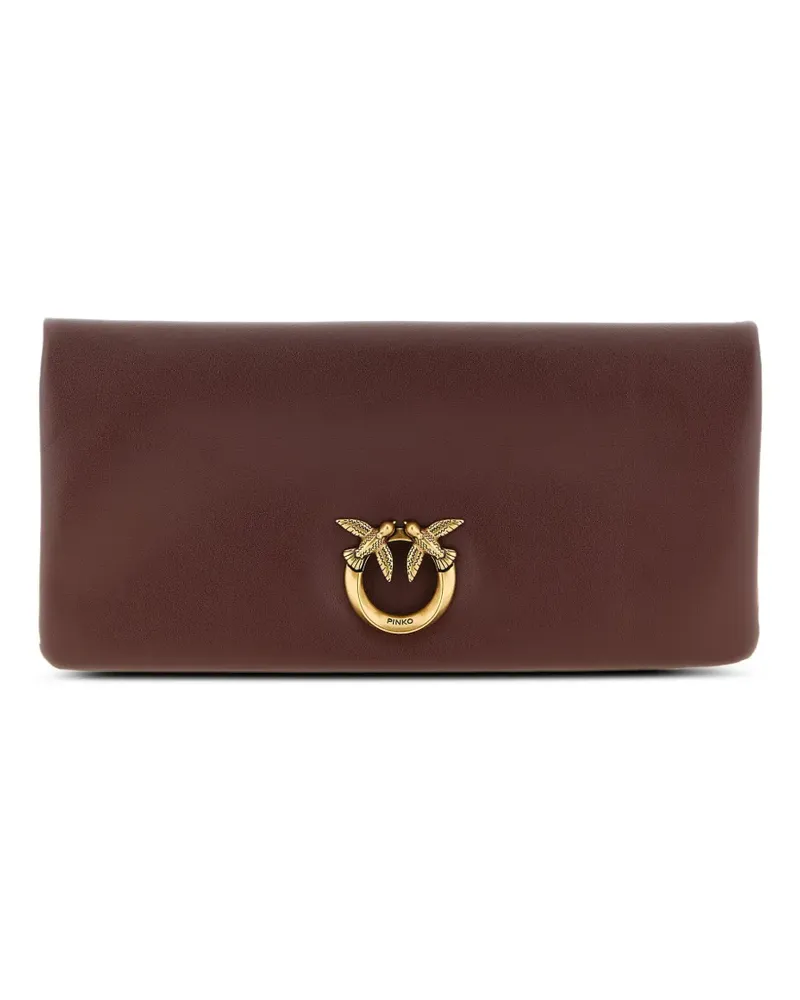 Pinko Clutch mit Logo - Rot Rot