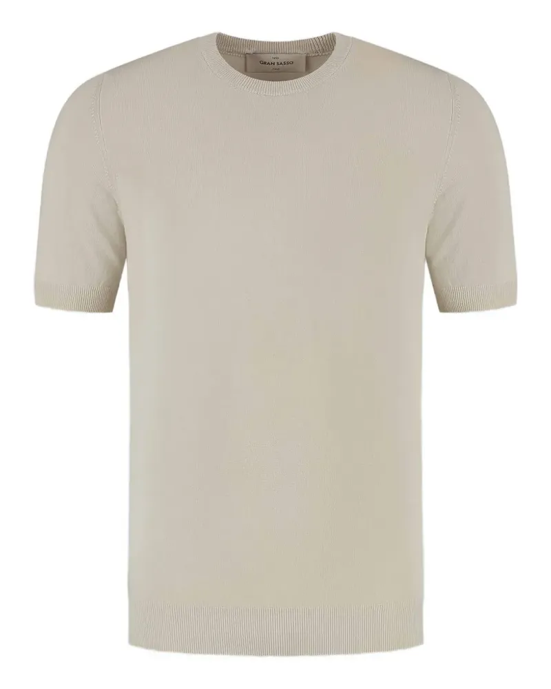 Gran Sasso Klassisches T-Shirt - Nude Nude