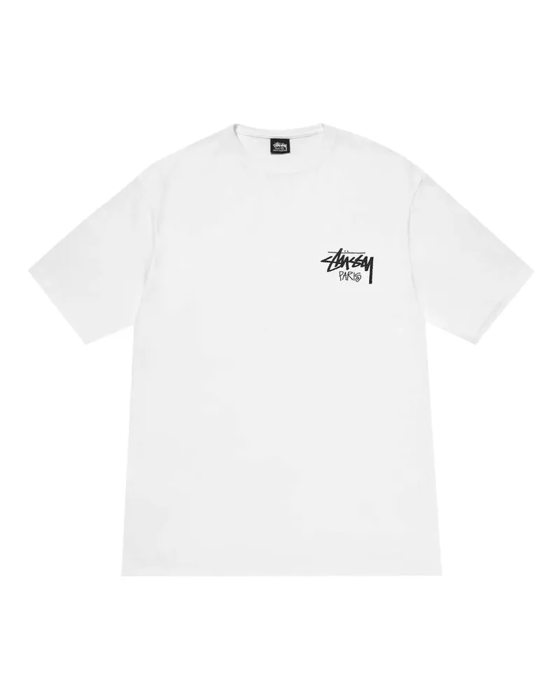Stüssy Paris Chapter T-Shirt - Weiß Weiß