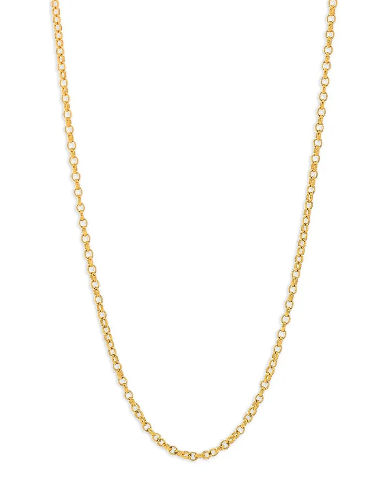 TAMARA COMOLLI 18kt Belcher Gelbgoldhalskette Gold
