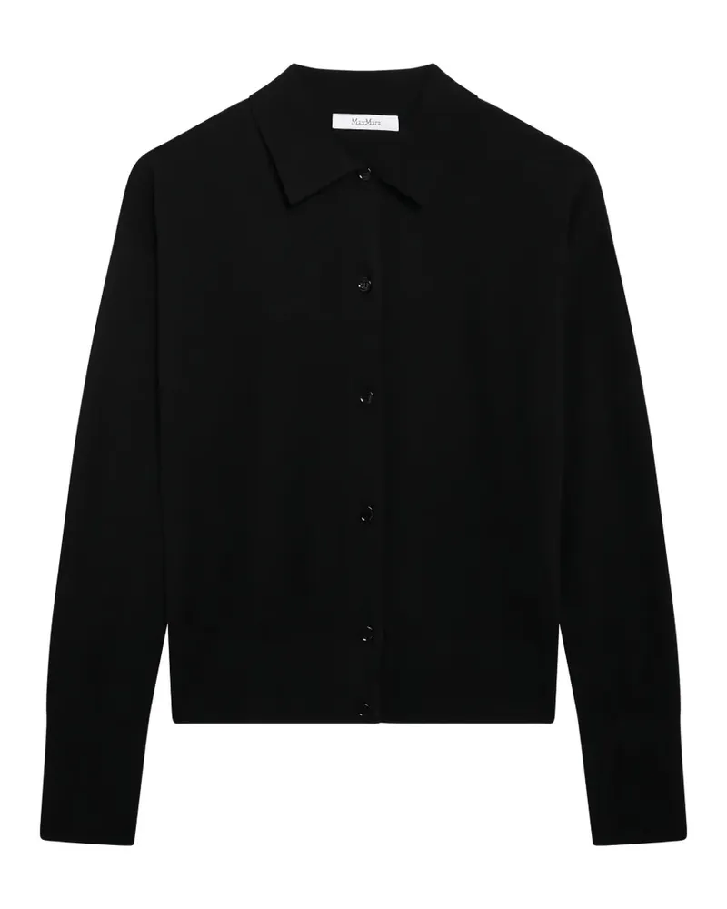Max Mara Cardigan mit Knöpfen - Schwarz Schwarz