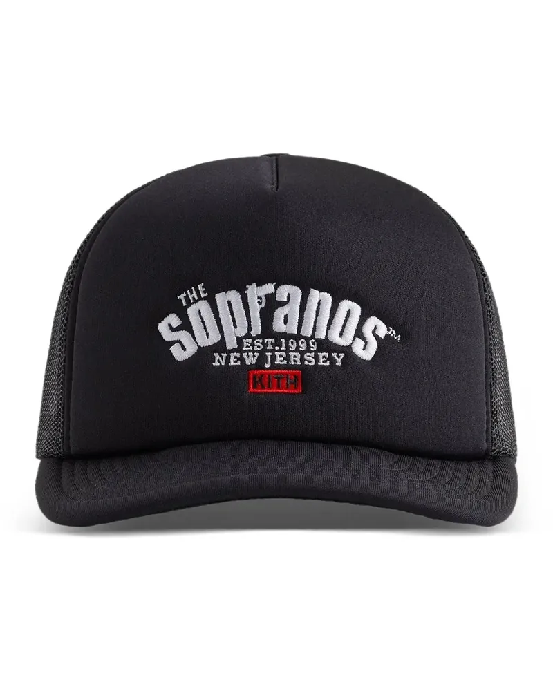 KITH x The Sopranos Nolan trucker cap - Schwarz Schwarz