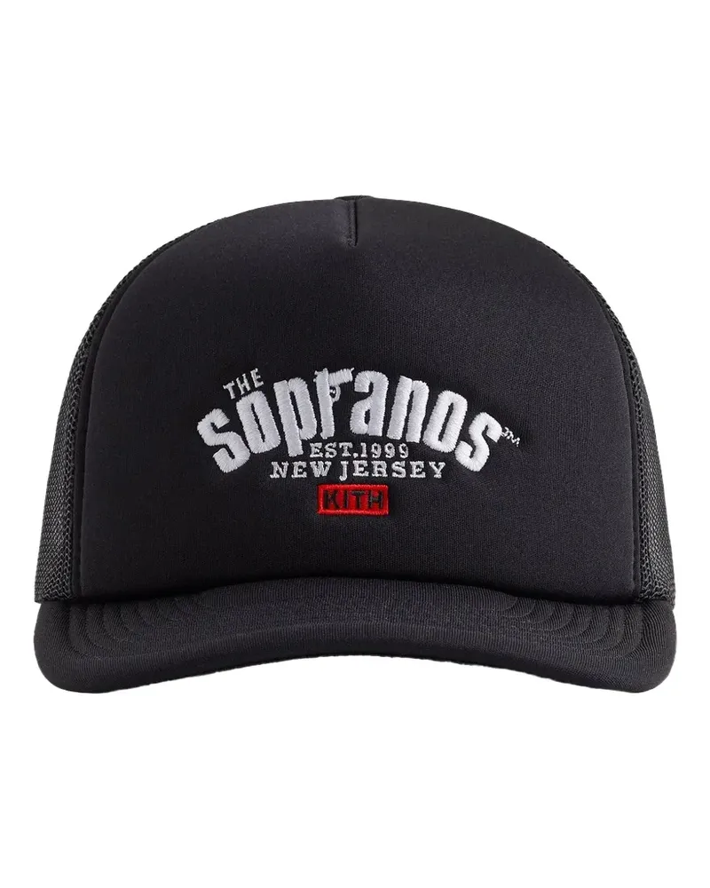KITH x The Sopranos Nolan trucker cap - Schwarz Schwarz