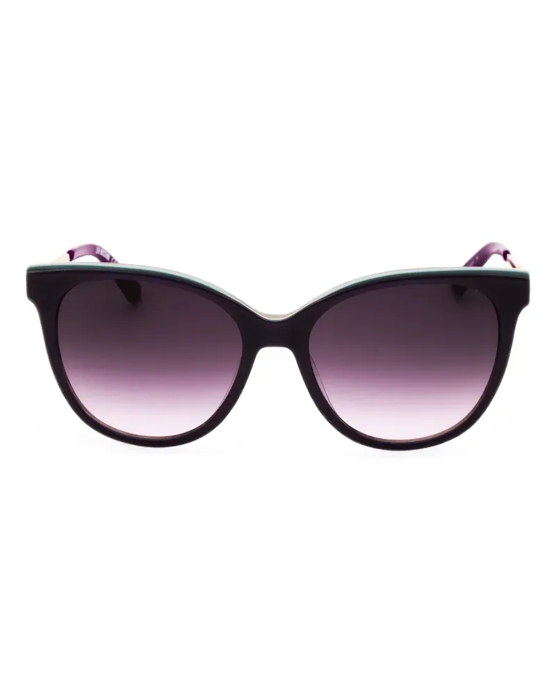 Moschino logo-print sunglasses - Violett Violett