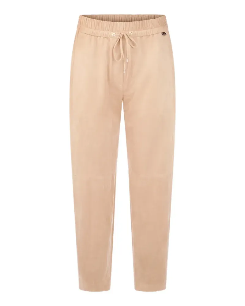 Marc Cain Ranchi Hose mit Kordelzug und elastischem Bund - Nude Nude