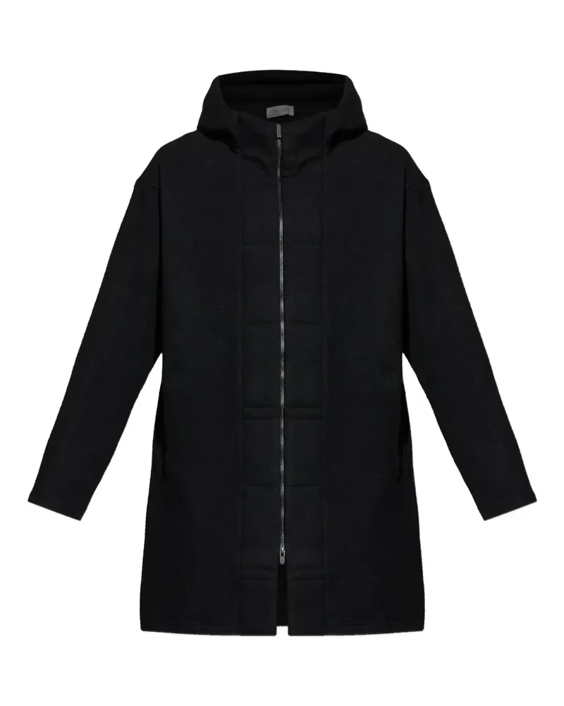 Yohji Yamamoto single-breasted coat - Schwarz Schwarz