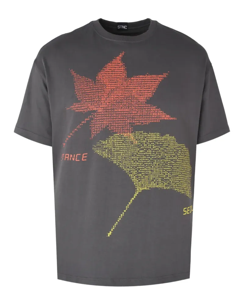 Stance T-Shirt mit grafischem Print - Grau Grau