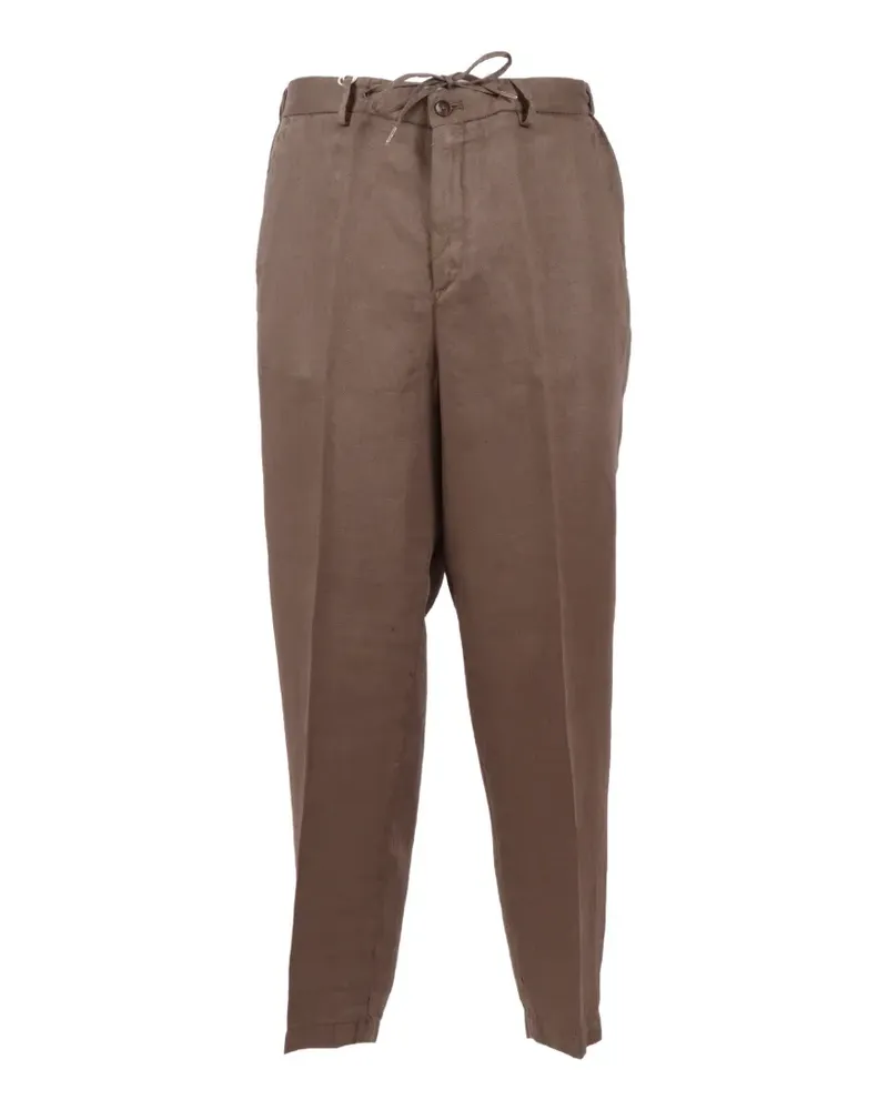 Briglia 1949 drawstring trousers - Braun Braun