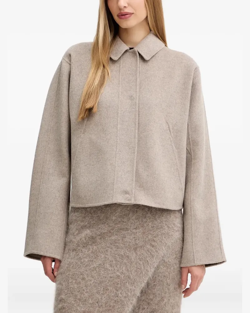 HUGO BOSS Jacke mit Kragen - Nude Nude