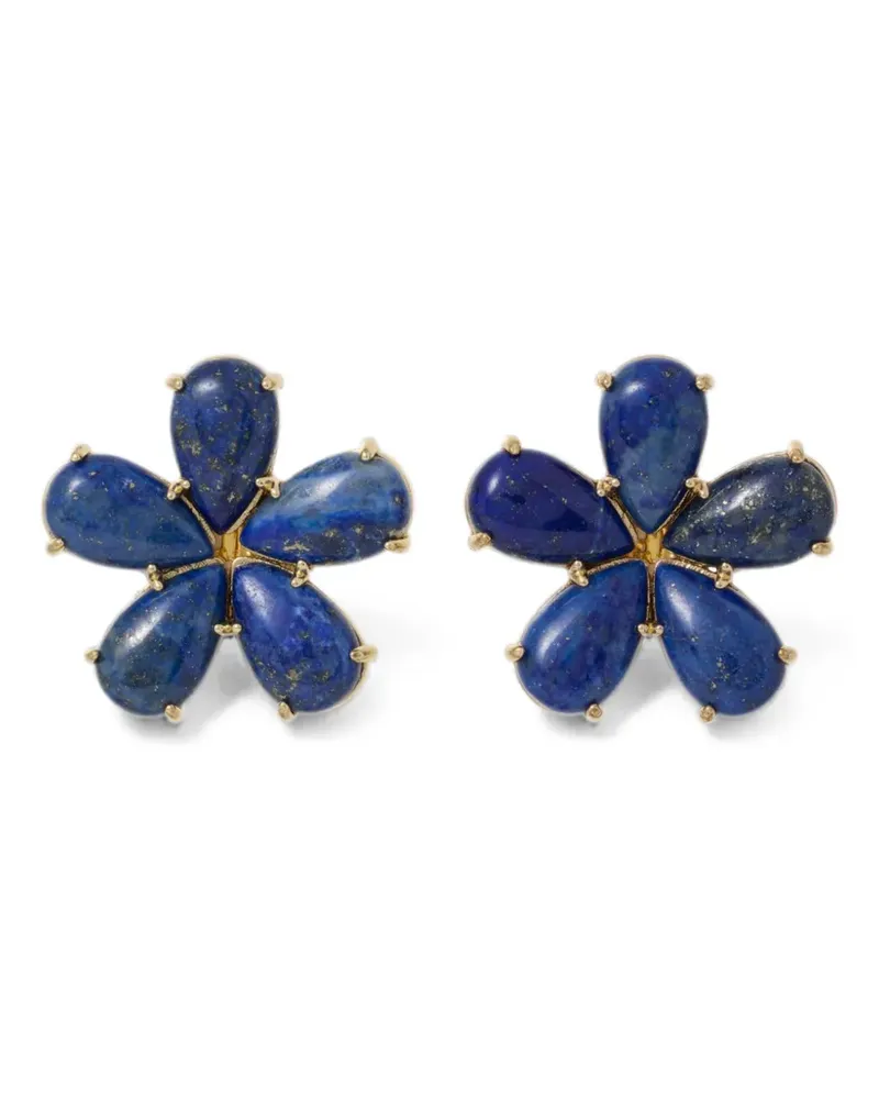 Roxanne Assoulin Stone Flower earrings - Gold Gold