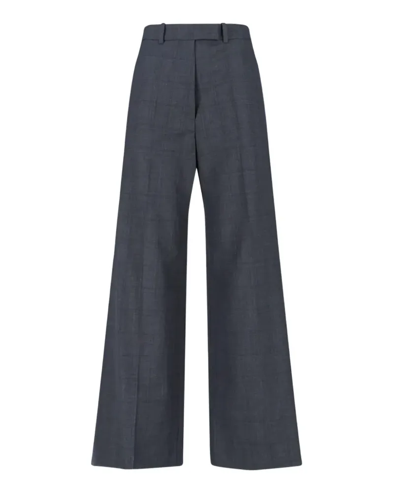 FRANKIE Shop Karierte Brickell Hose - Grau Grau