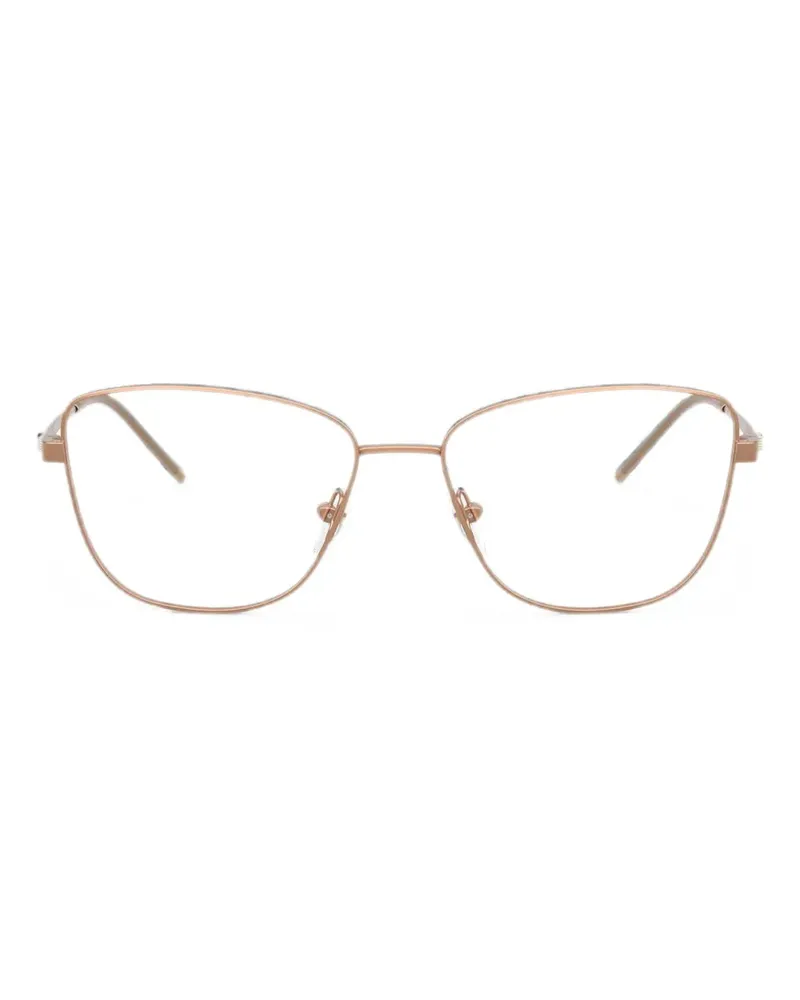 Emporio Armani Cat-Eye-Brille - Nude Nude