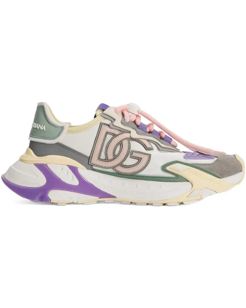 Dolce & Gabbana Sneakers mit Logo-Patch - Weiß Weiß