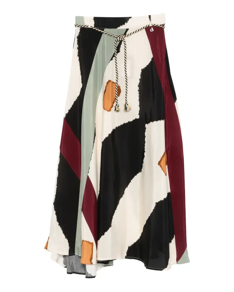 Dixie printed maxi skirt - Nude Nude