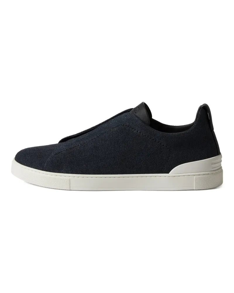 Ermenegildo Zegna Triple-Stitch Sneakers - Blau Blau
