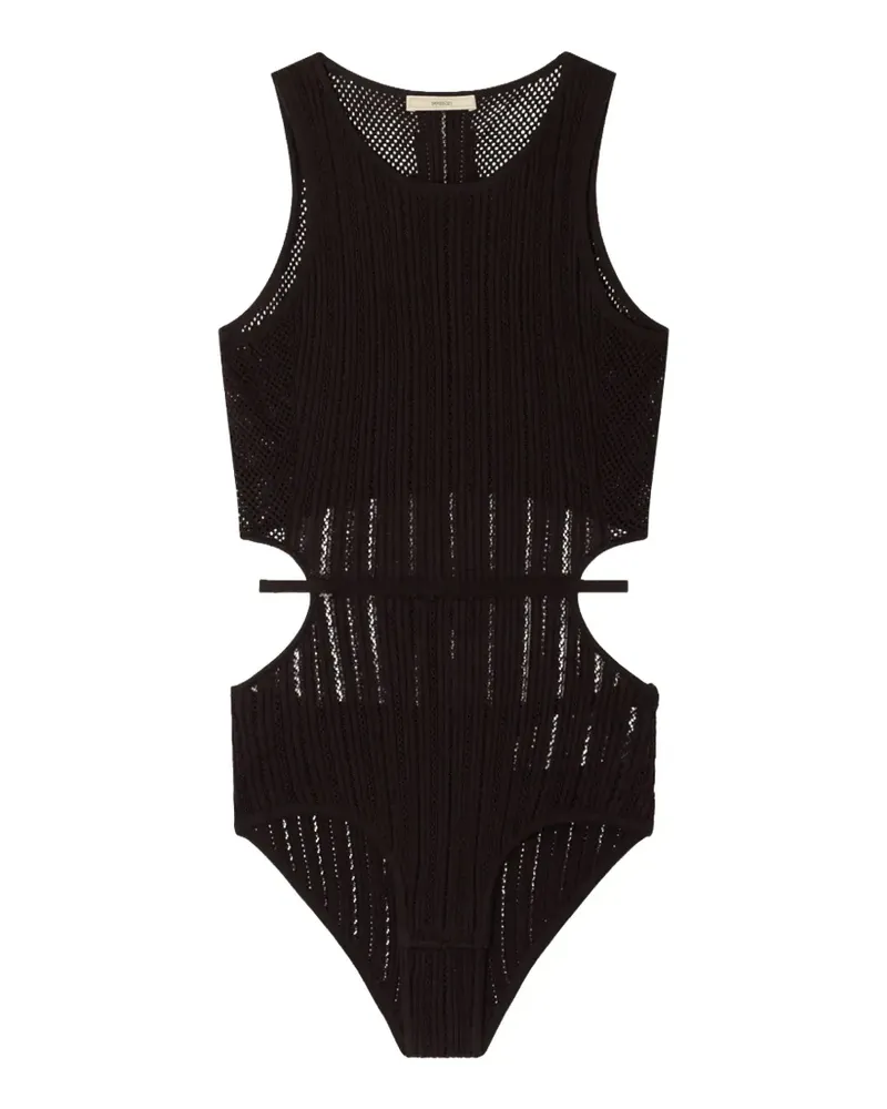 Sessùn Andrade cut-out bodysuit - Braun Braun