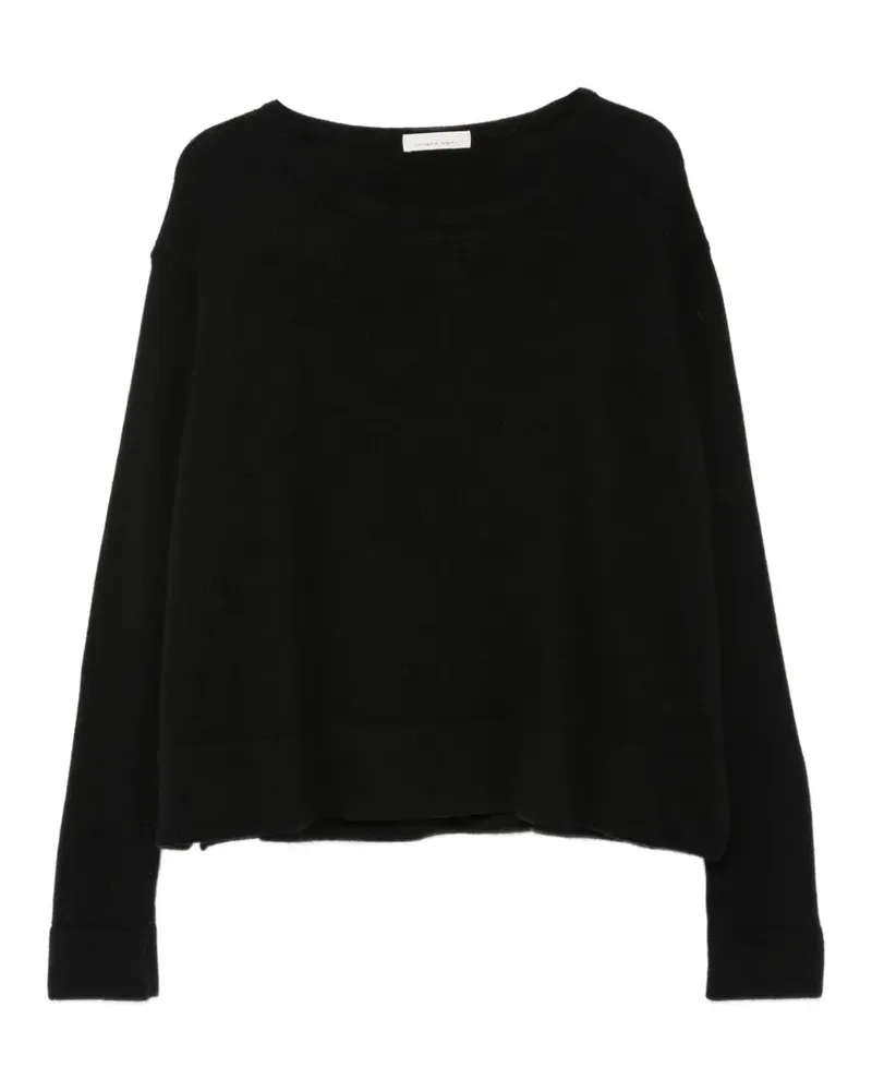 Liviana Conti Pullover mit U-Ausschnitt - Schwarz Schwarz