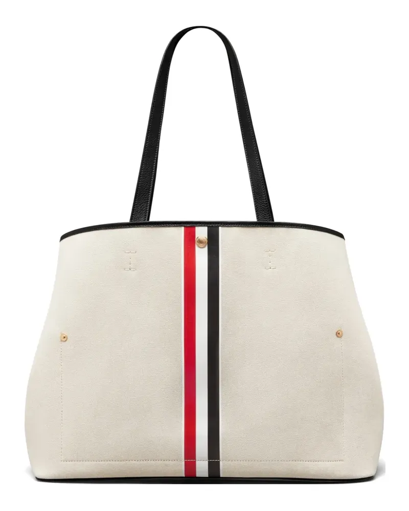 Thom Browne Tote Bag aus Canvas - Nude Nude