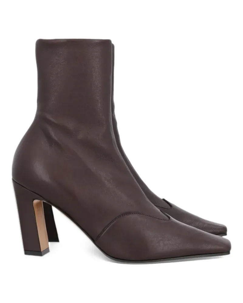KHAITE Nevada Stiefel mit hohem Bund - Braun Braun