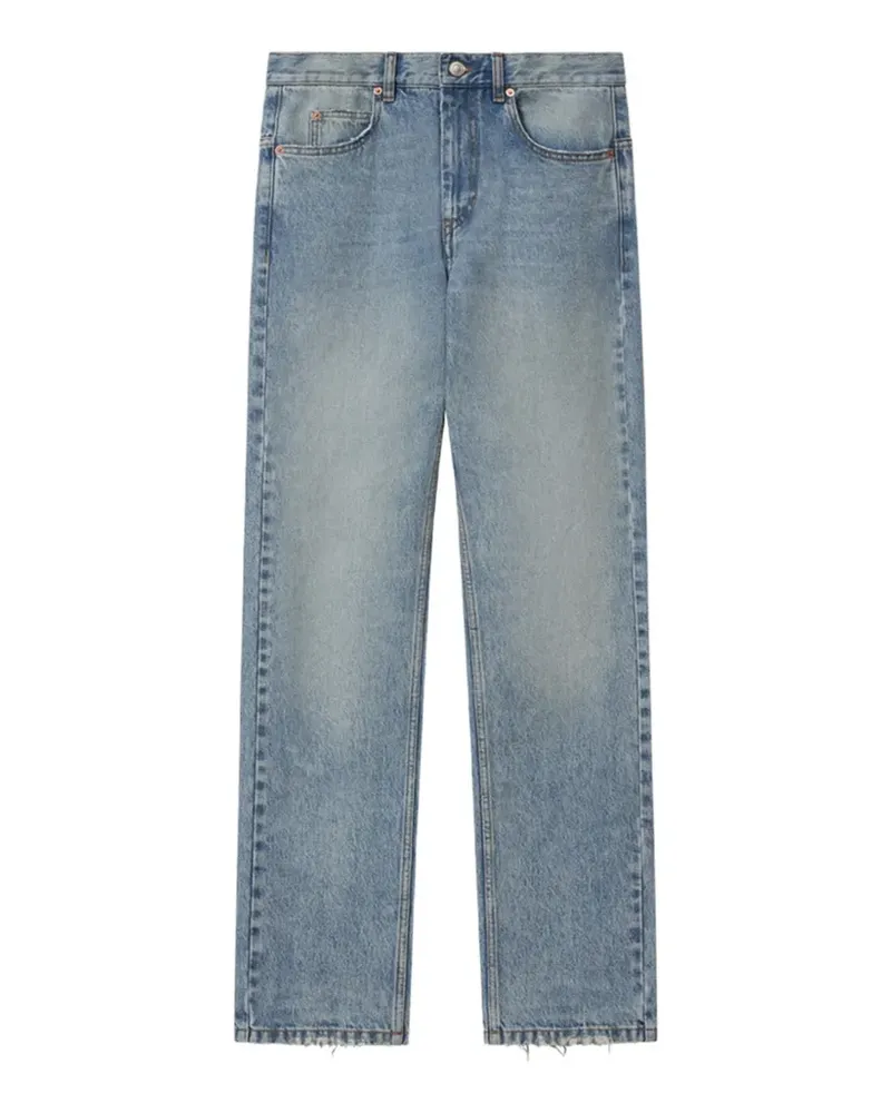 Isabel Marant Jude distressed-finish jeans - Blau Blau