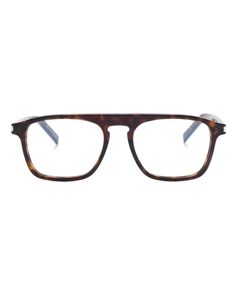 Saint Laurent Brille in Schildpattoptik - Braun Braun