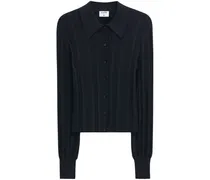 Braid Knit Cardigan - Schwarz