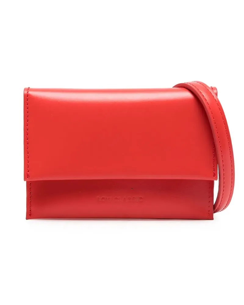 LOW CLASSIC Portemonnaie mit Klappe - Rot Rot