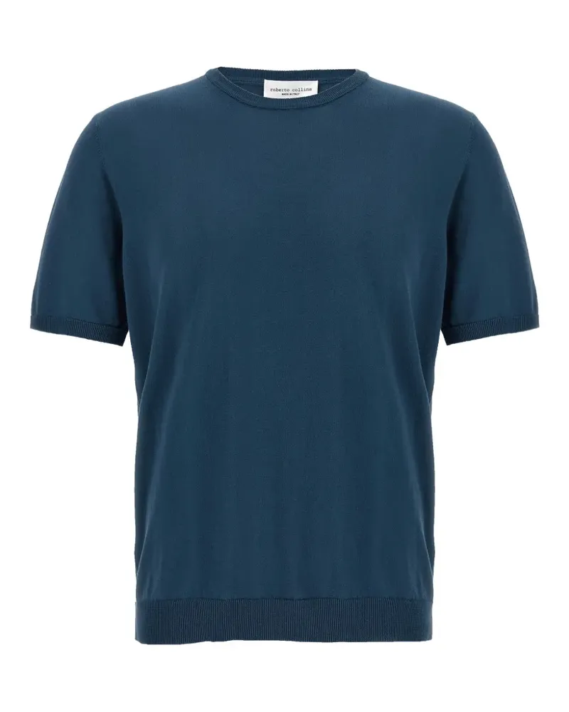 Roberto Collina short-sleeves crew-neck T-shirt - Blau Blau