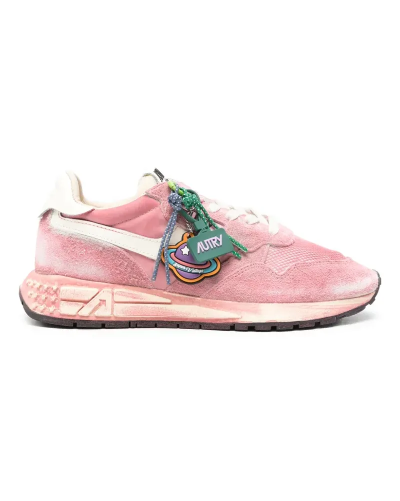 AUTRY Reelwind Super Vintage Sneakers - Rosa Rosa