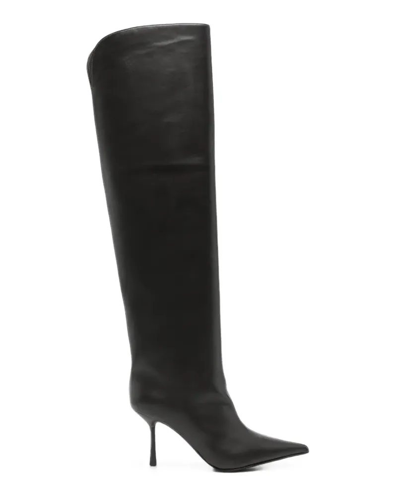 Le Silla Stiefel mit spitzer Kappe - Braun Braun