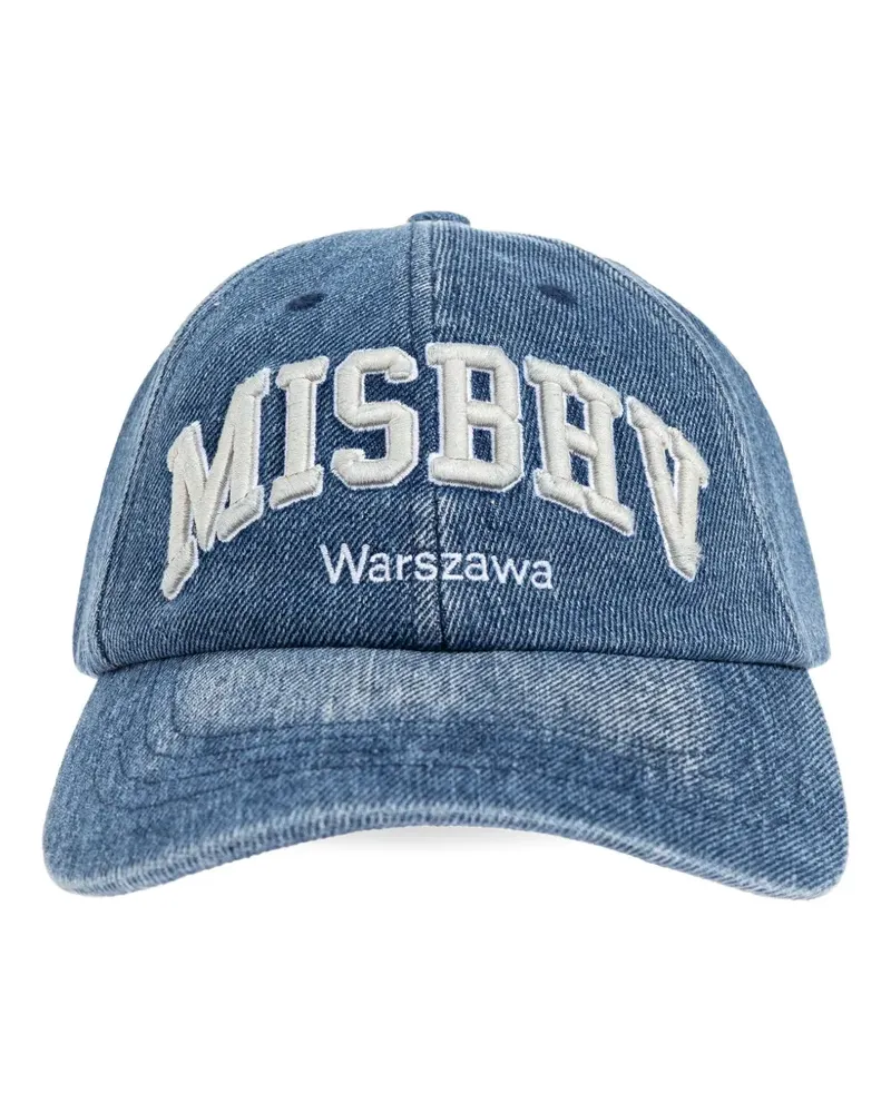 MISBHV Baseballkappe mit Logo-Stickerei - Blau Blau
