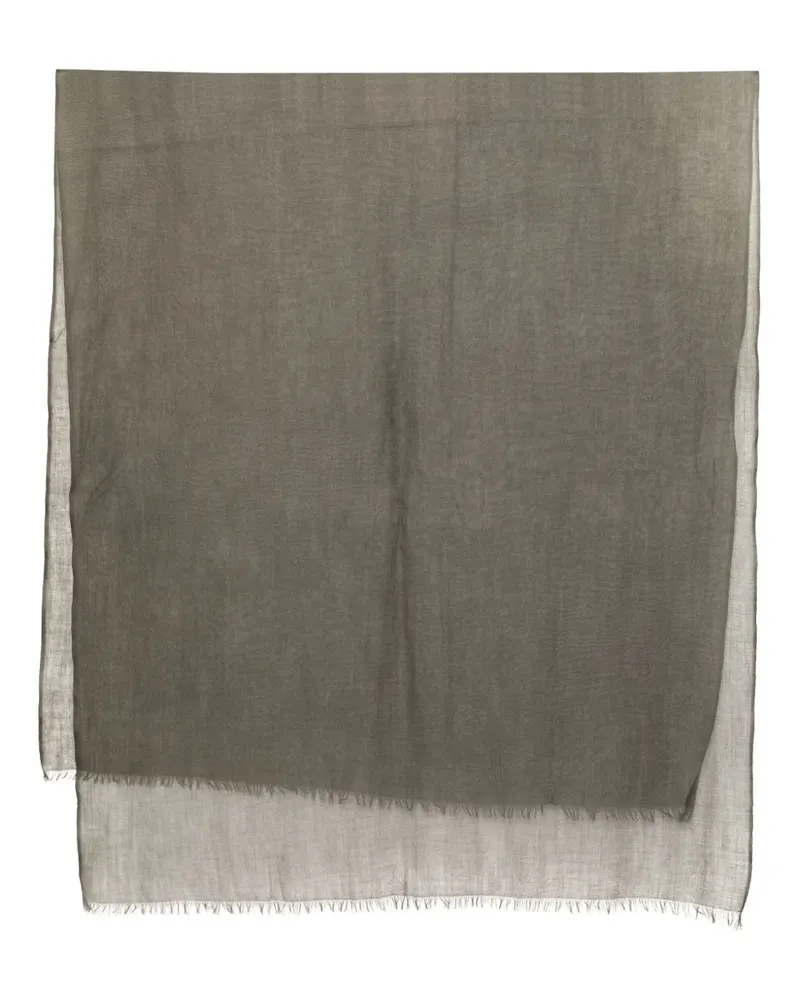 N.Peal Schal aus ultrafeinem Pashmina - Grau Grau