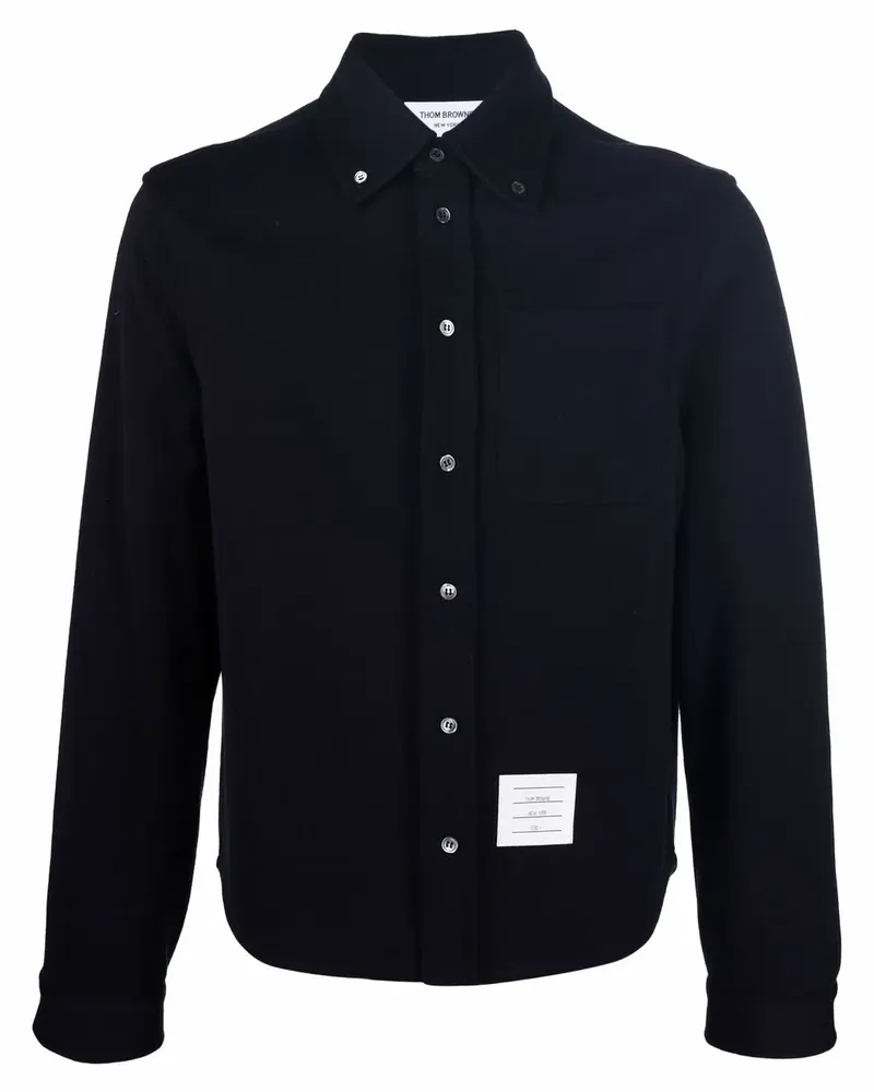 Thom Browne Klassisches Hemd - 415 NAVY 415