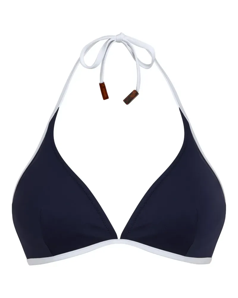 Vilebrequin triangle bikini top - Blau Blau