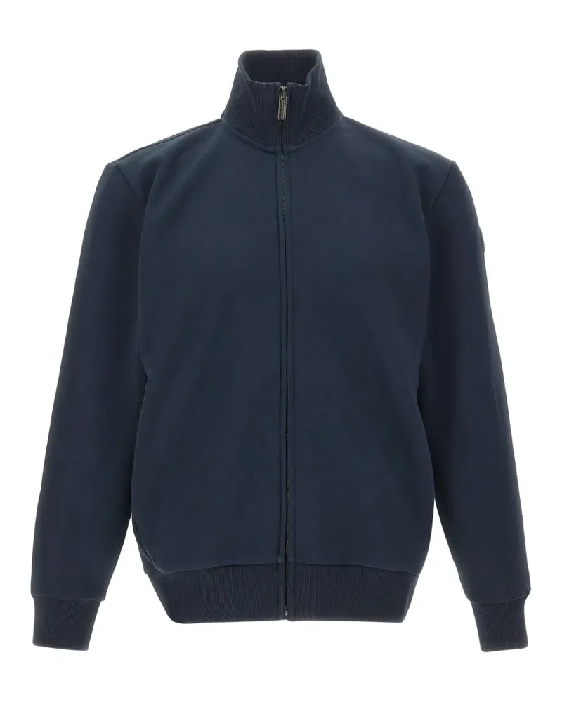 Colmar zip-up high-neck sweater - Blau Blau