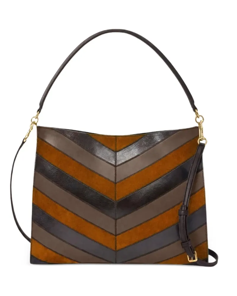 Veronica Beard Vida Schultertasche - Braun Braun