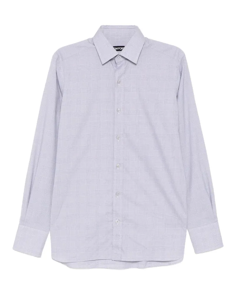 Tom Ford plaid shirt - Grau Grau