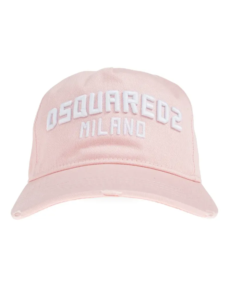 Dsquared2 Bestickte Baseballkappe - Rosa Rosa