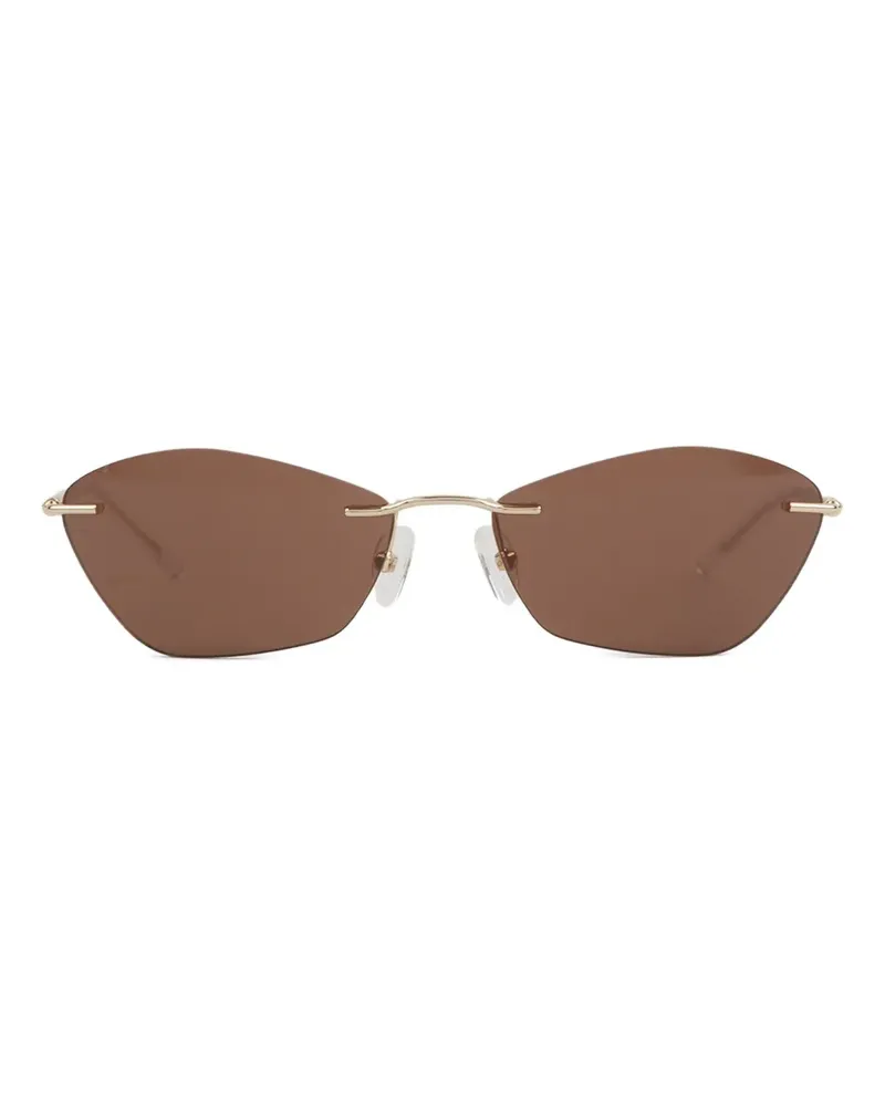 Alexander McQueen cat-eye sunglasses - Braun Braun