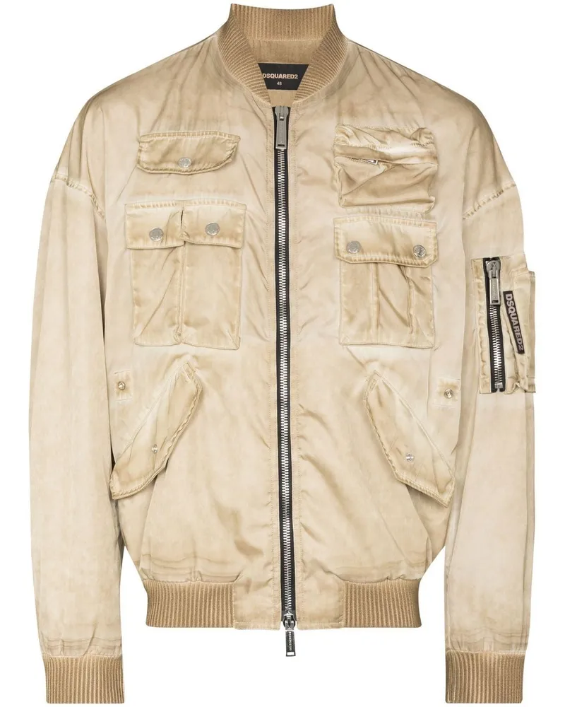Dsquared2 Cyprus Bomberjacke - Nude Nude