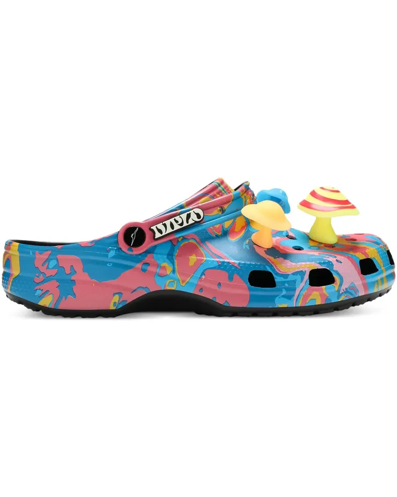 Crocs Diplo X Classic Clogs mit Wirbeleffekt - Rosa Rosa