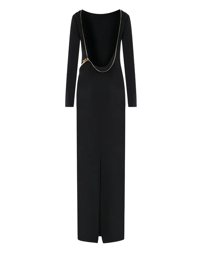 Tom Ford Rückenfreies Maxikleid mit Reißverschluss - Schwarz Schwarz