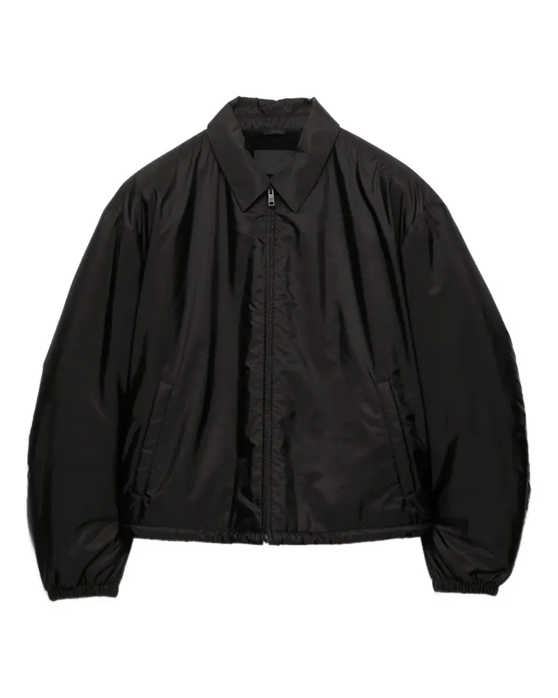 Prada Jacke aus Re-Nylon - Schwarz Schwarz