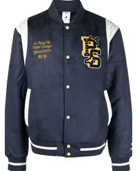 Puma x Staple Collegejacke mit Logo-Patch Blau