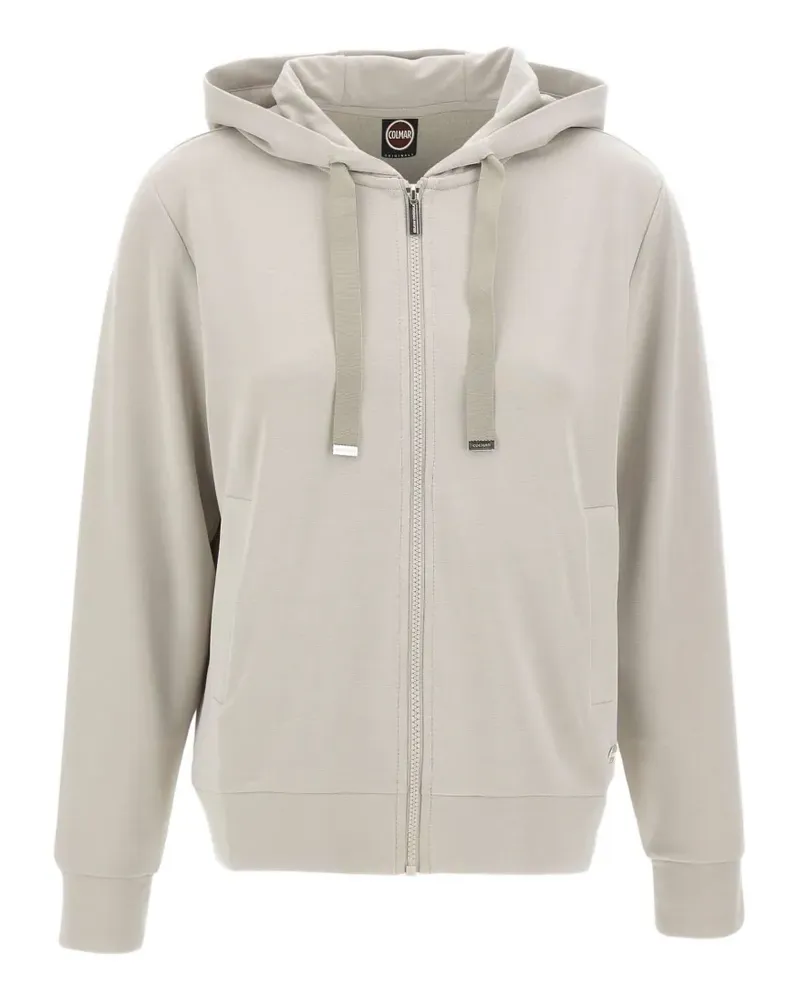 Colmar drawstring zip hoodie - Nude Nude