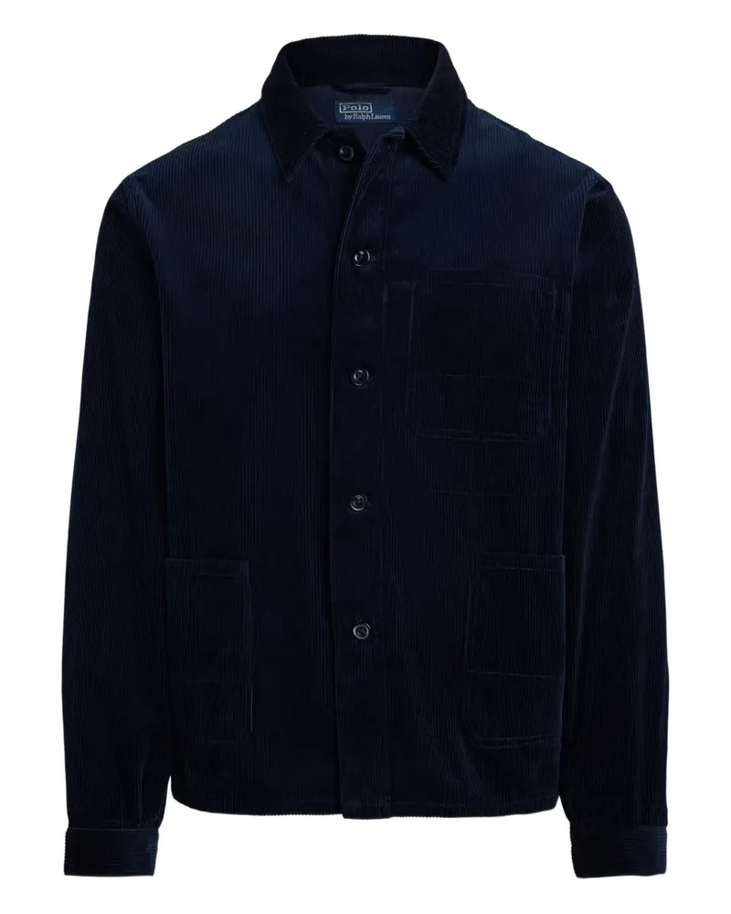 Ralph Lauren Klassische Cordjacke - Blau Blau