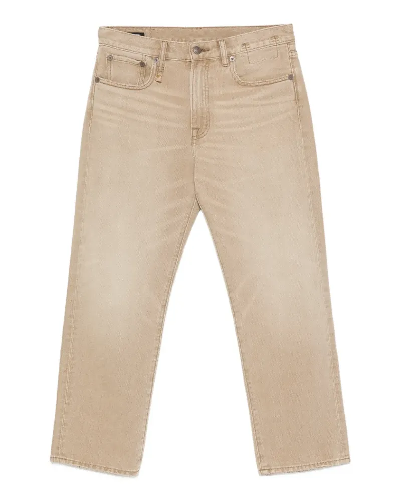 R13 belt-loops jeans - Nude Nude